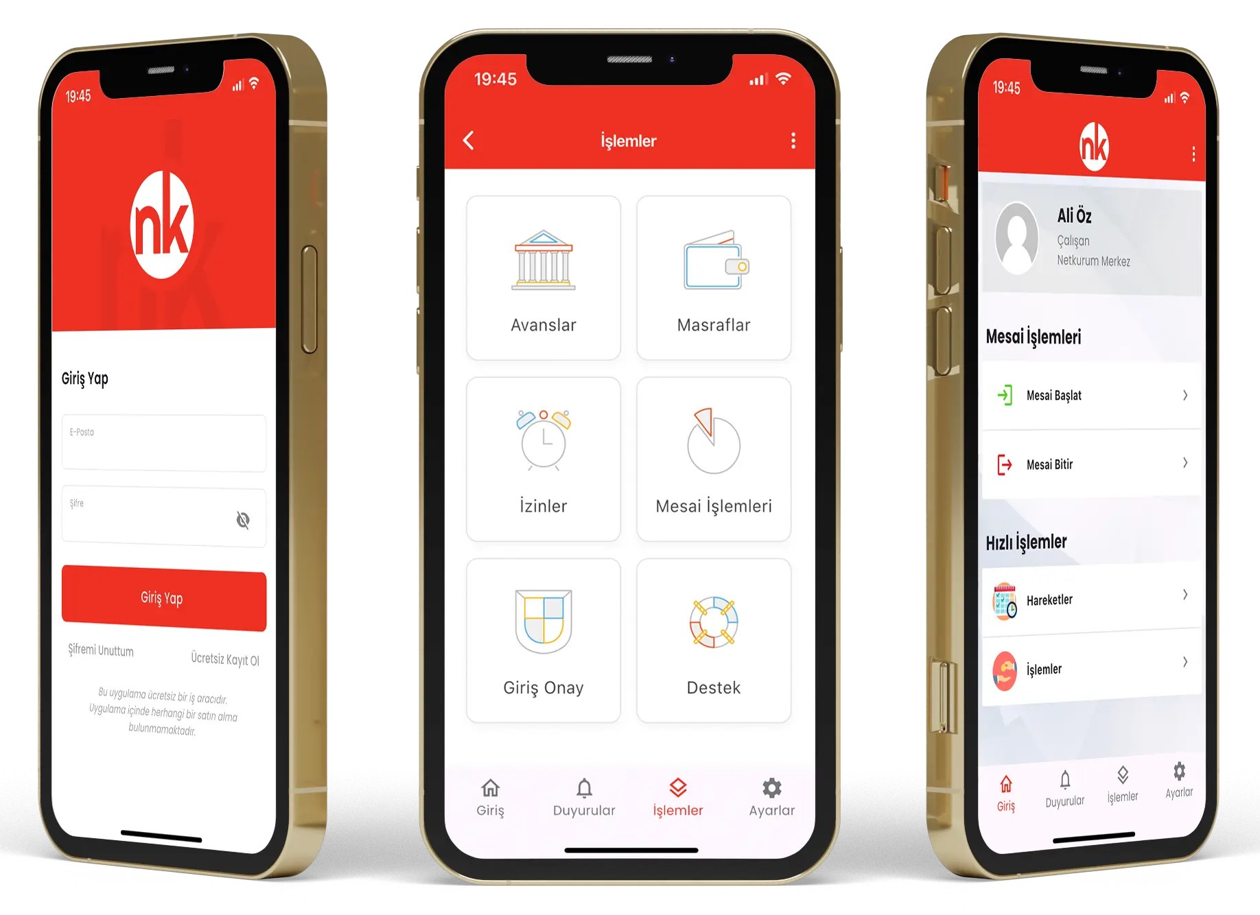 NetKurum Mobile Application